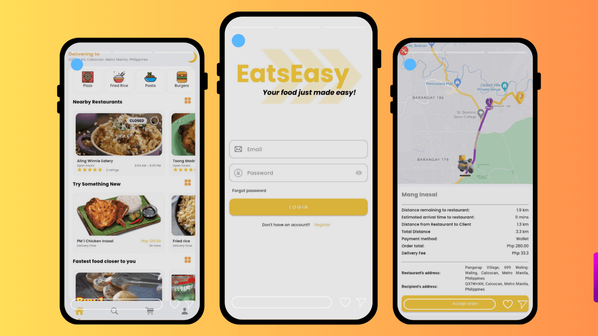EatsEasy: A Cross-Platform Food Ordering System for Food Combinations and Customization